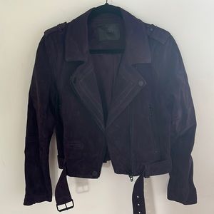 Purple Suede Jacket